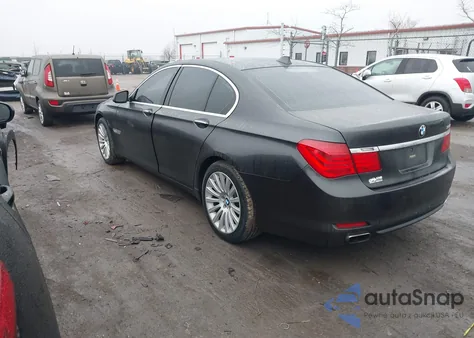 2012 BMW 750I xDrive z USA, uszkodzony, nr VIN WBAKC6C50CC396554